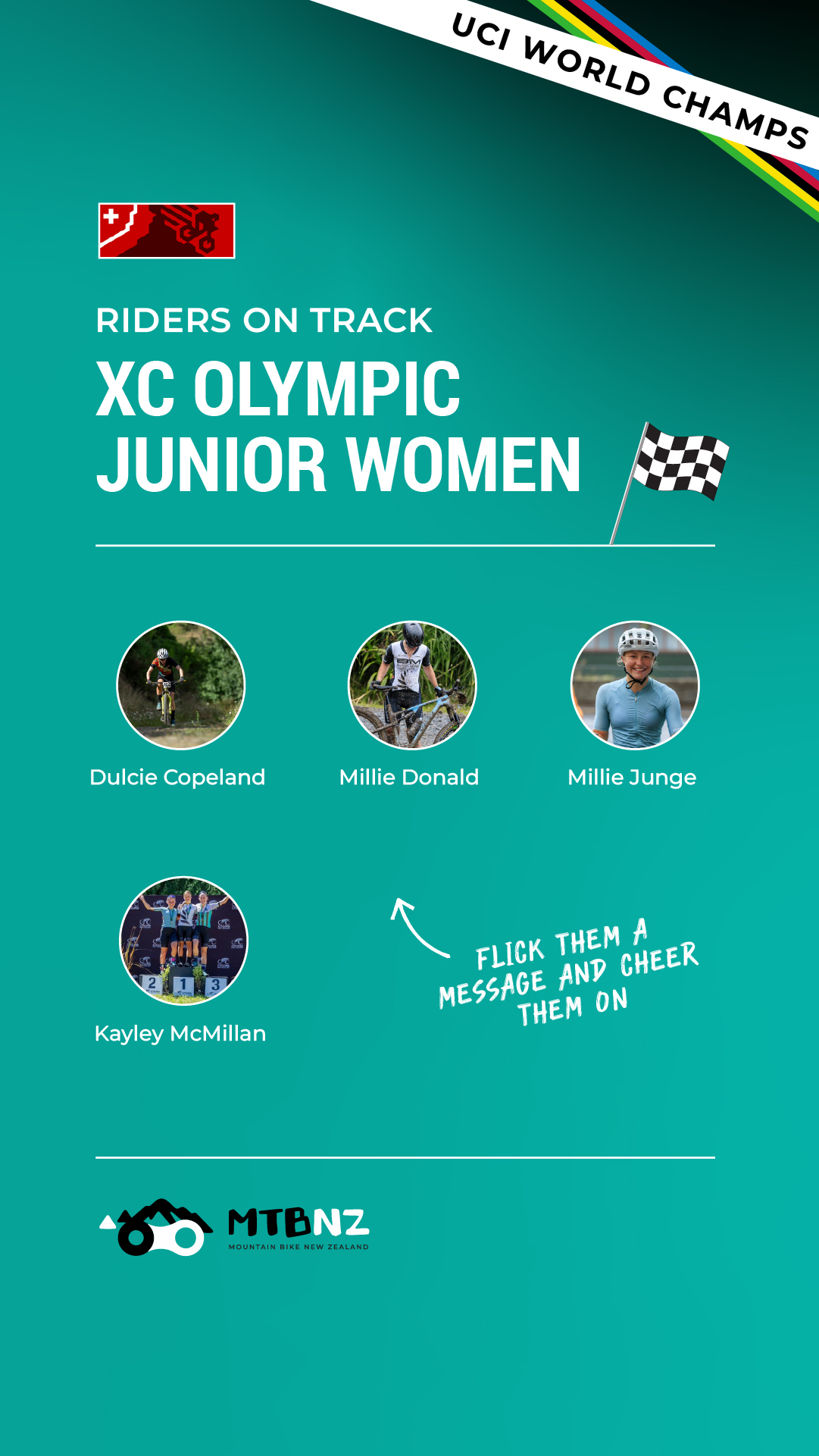 Day 14 - MTBNZ XC Olympic Junior Schedule 3